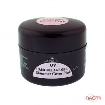Гель Naomi UV Camouflage Gel Shimmer Cover Pink, 14гр | Venko